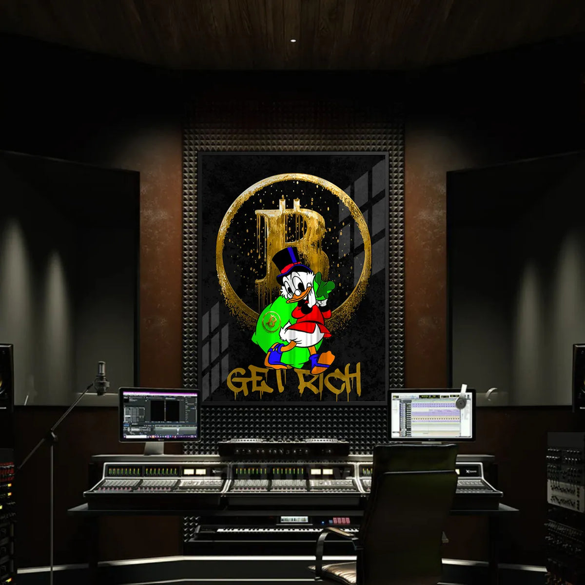 Get rich - Fine Art - Jasmineart.ae