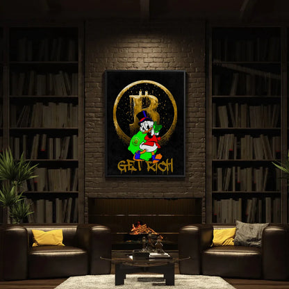 Get rich - Canvas