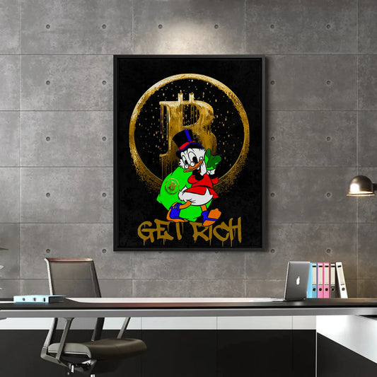 Get rich - Canvas
