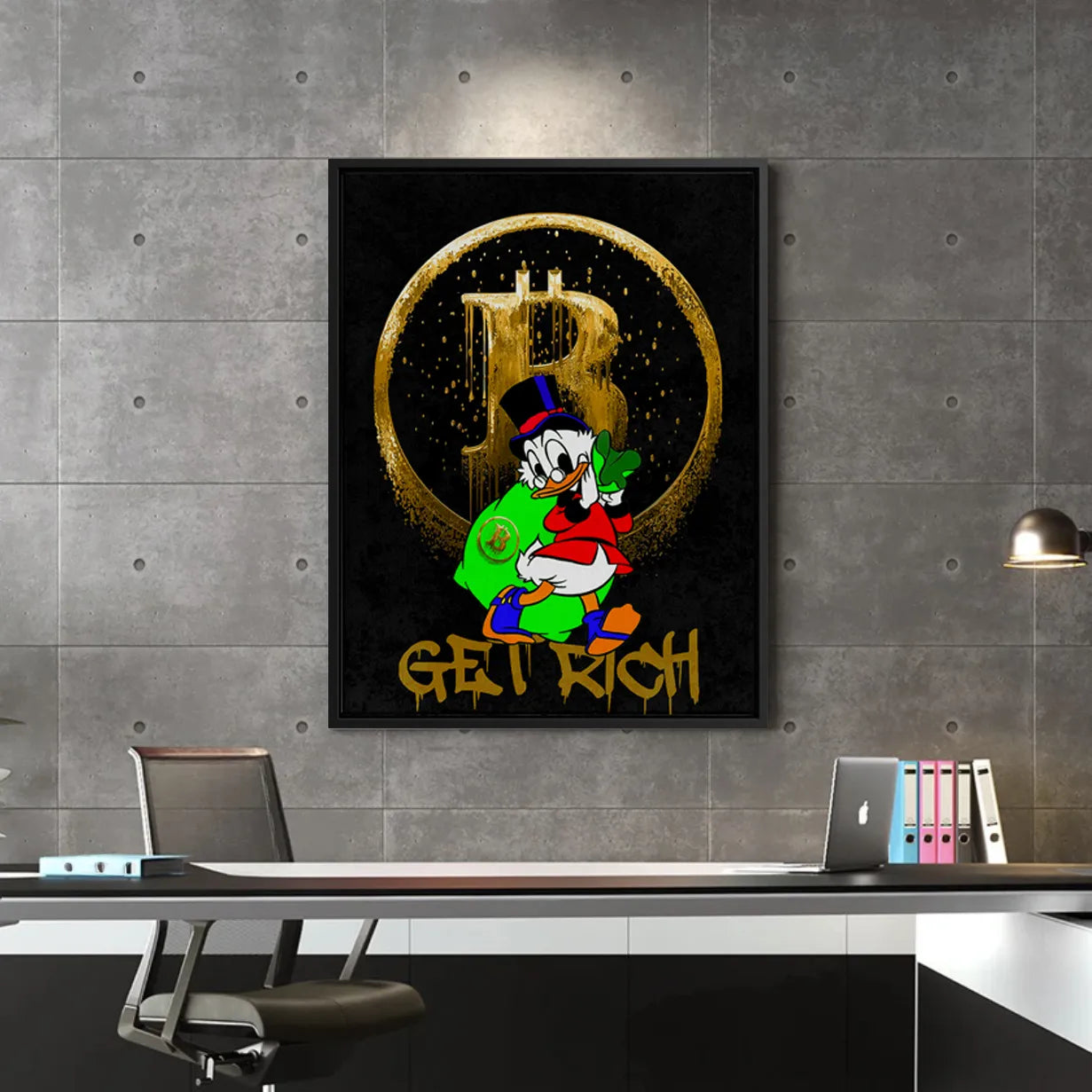 2Get rich - Canvas