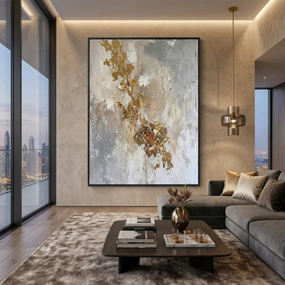 Gilded Beige Impasto #GBI312