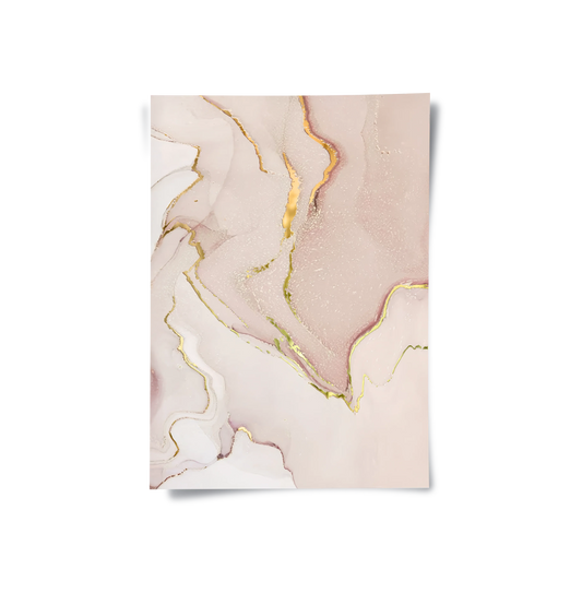 Gilded Blush Set of 2 - Poster