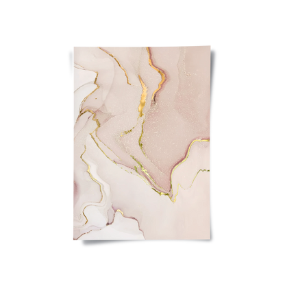Gilded Blush Set of 2 - Poster