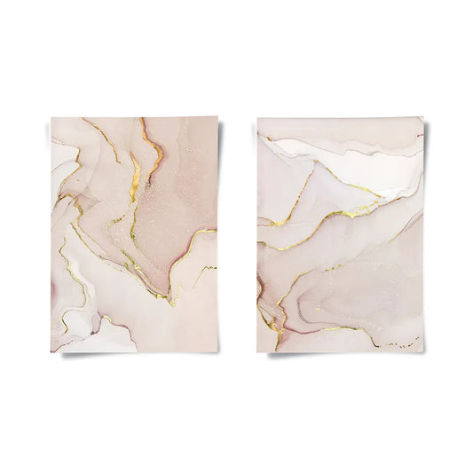 Gilded Blush Set of 2 - Poster
