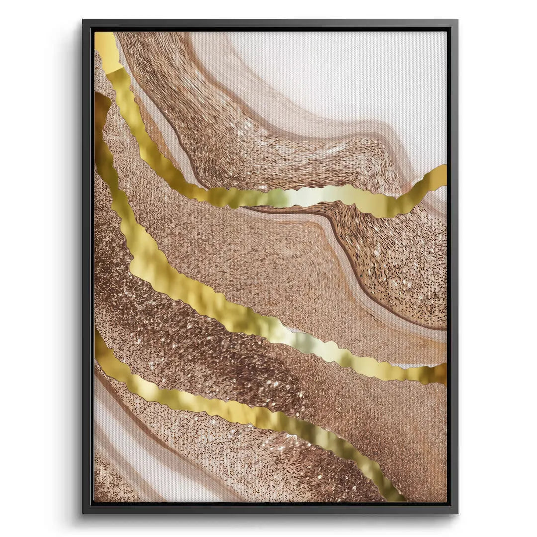2Gilded Dunes Set of 2 - Canvas