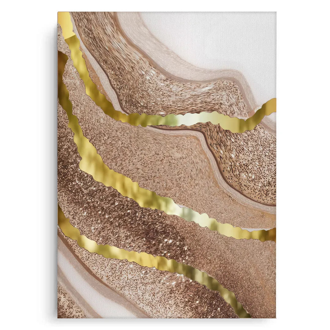 2Gilded Dunes Set of 2 - Canvas