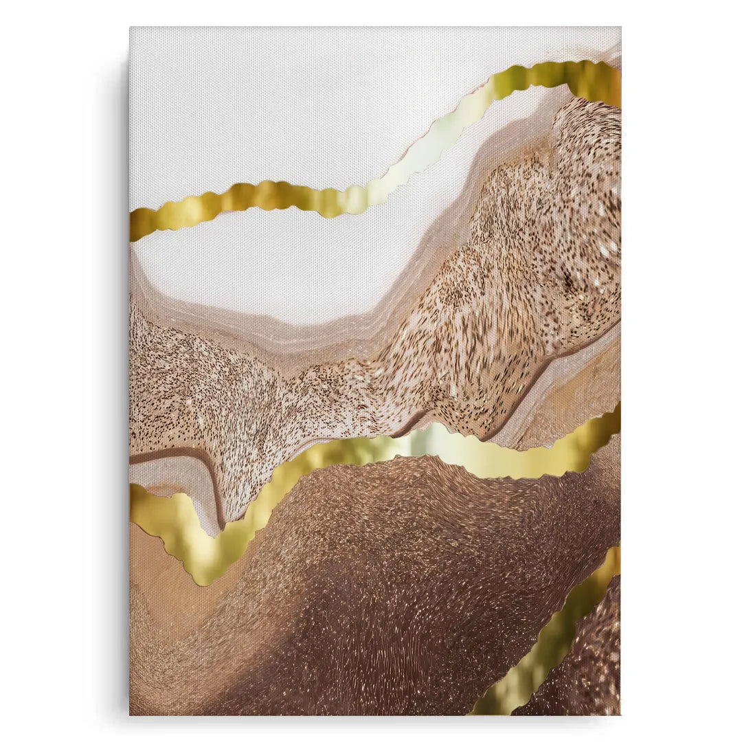 2Gilded Dunes Set of 2 - Canvas