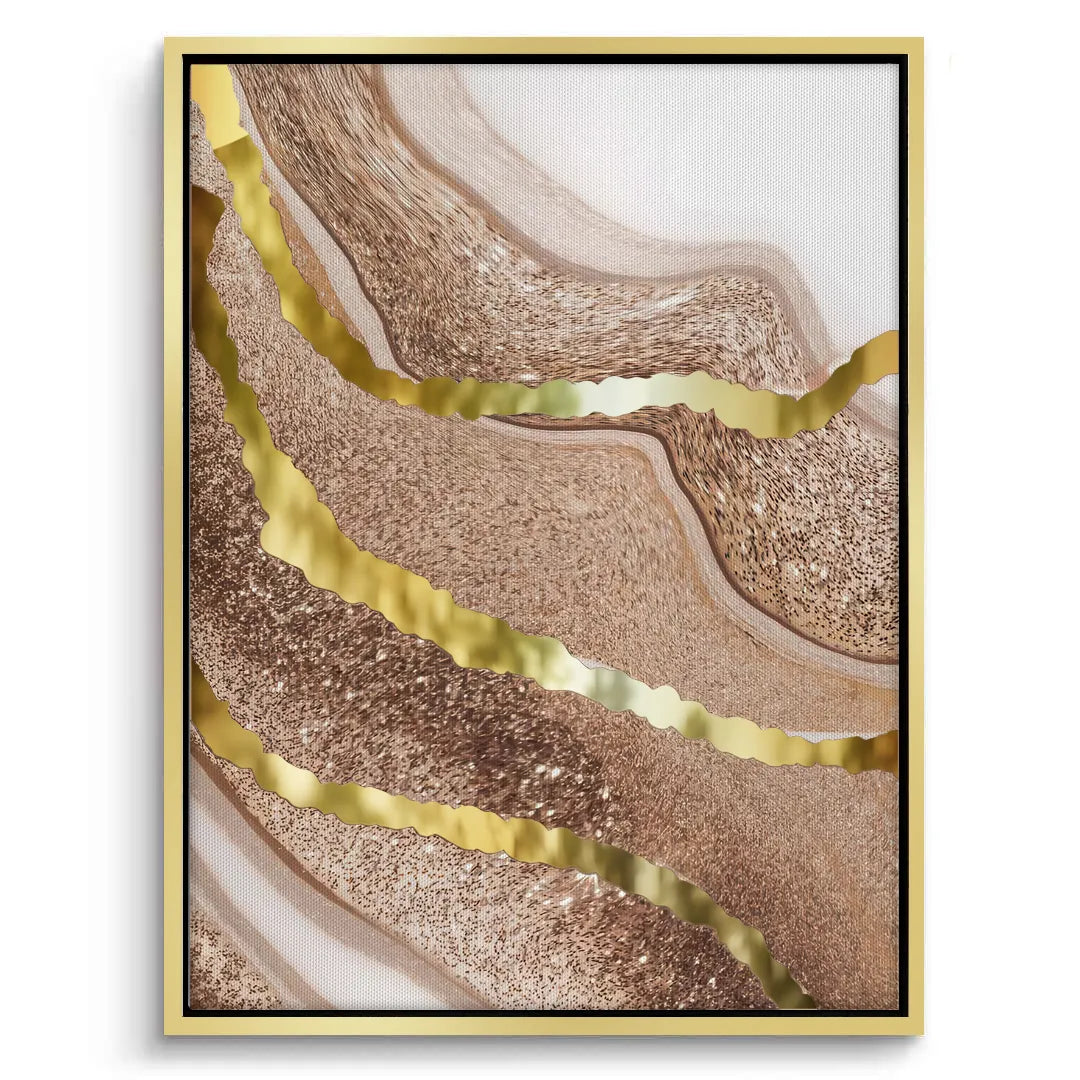 2Gilded Dunes Set of 2 - Canvas