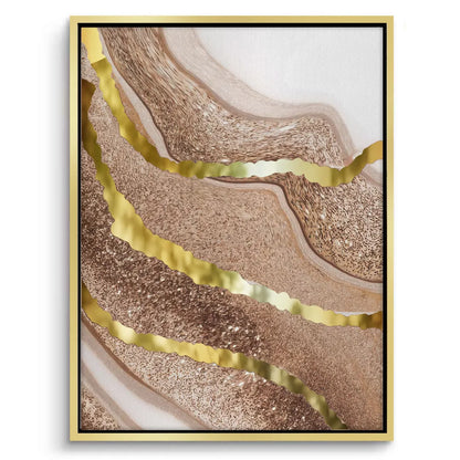 Gilded Dunes Set of 2 - Canvas