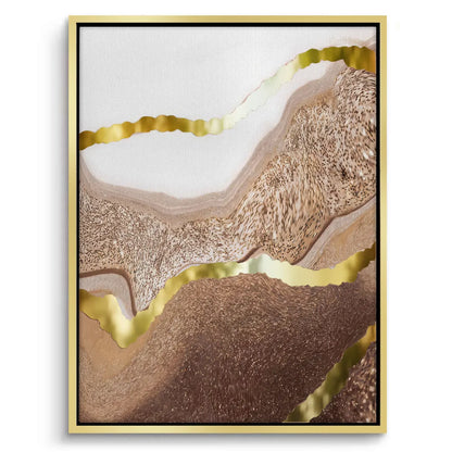 Gilded Dunes Set of 2 - Canvas