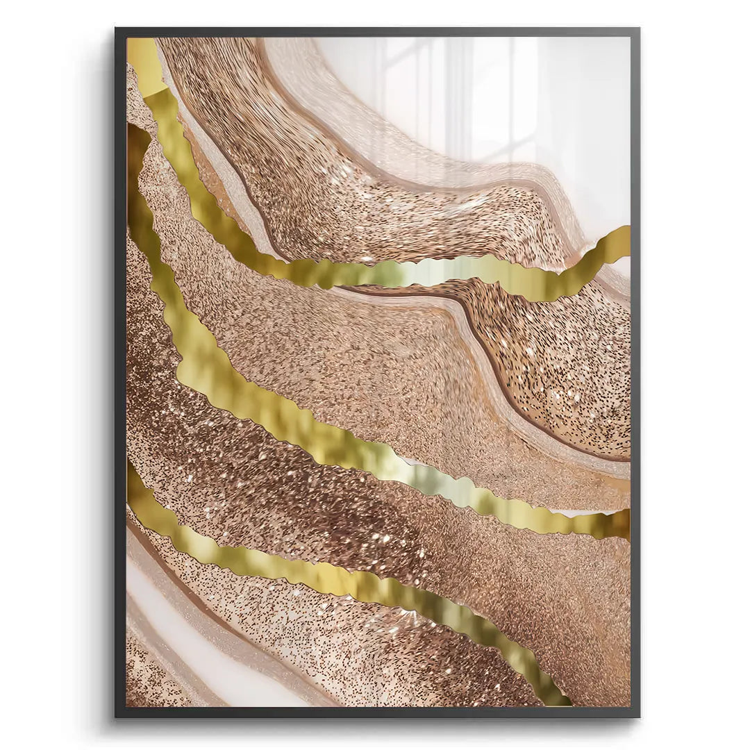 Gilded Dunes Set of 2 - Fine Art - Jasmineart.ae