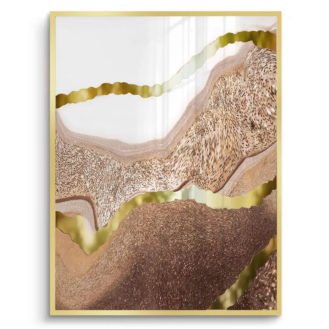 Gilded Dunes Set of 2 - Fine Art - Jasmineart.ae
