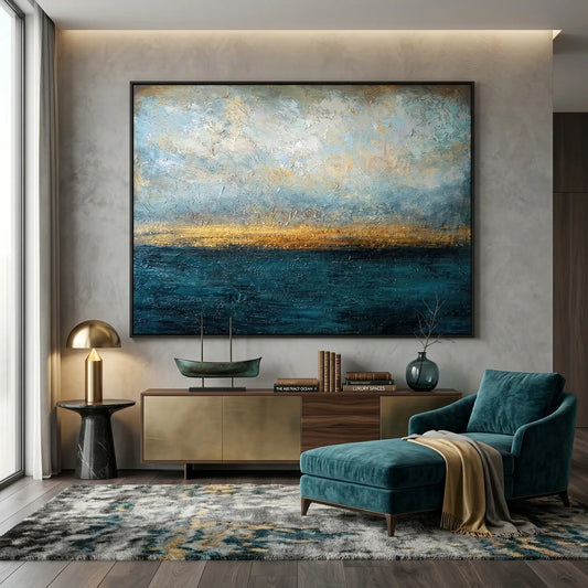 Gilded Horizon Seascape #GHS514