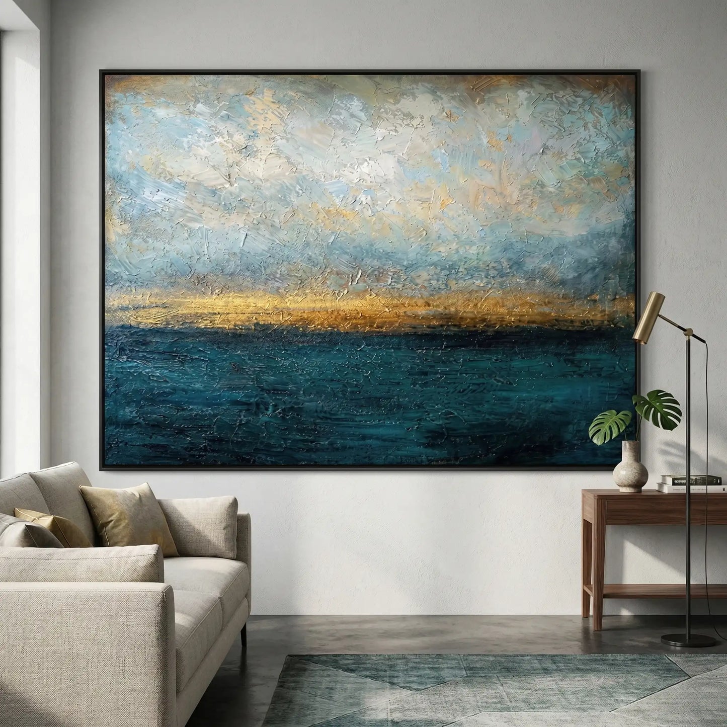 2Gilded Horizon Seascape #GHS514