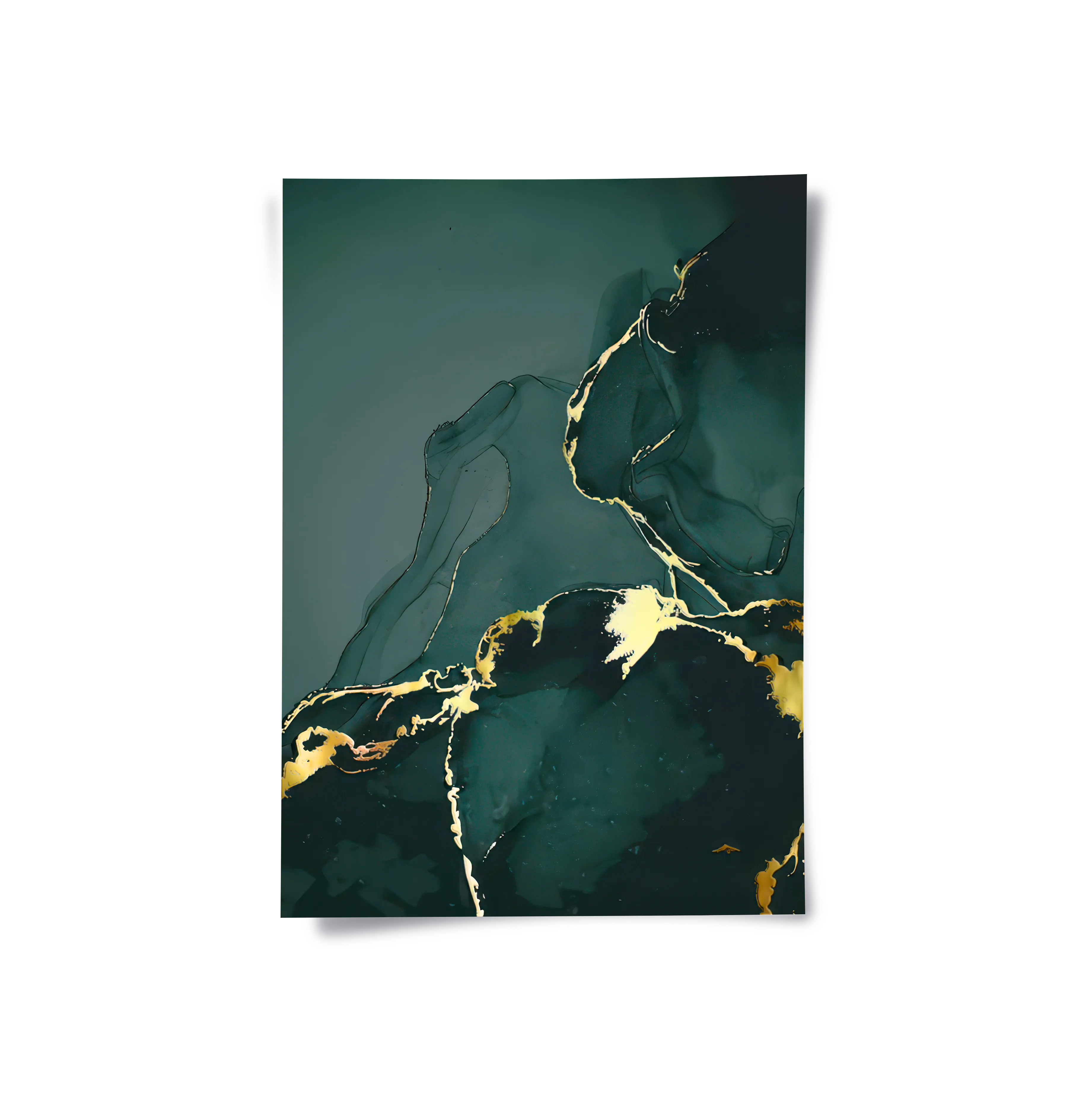 Gilded Jade - Poster – Jasmineart.ae