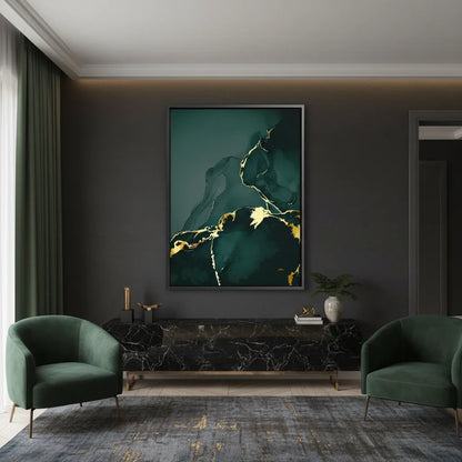 Gilded Jade - Canvas