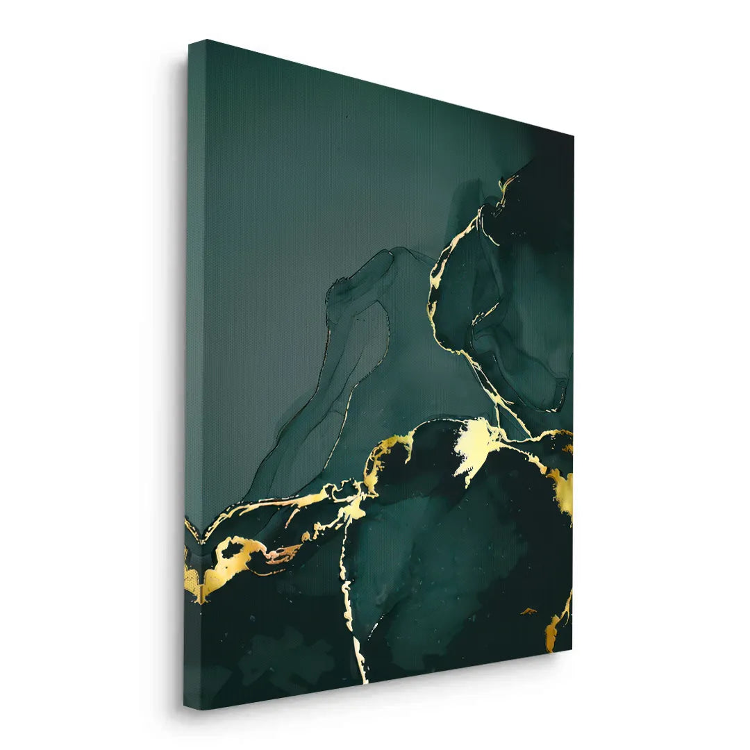 Gilded Jade - Canvas - Jasmineart.ae