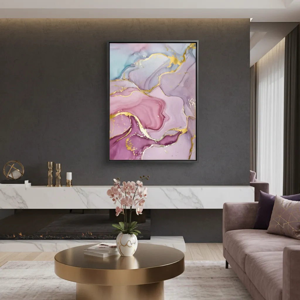 Gilded Opal - Canvas - Jasmineart.ae