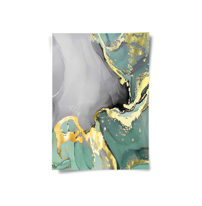 Gilded Sage Set of 2 - Poster