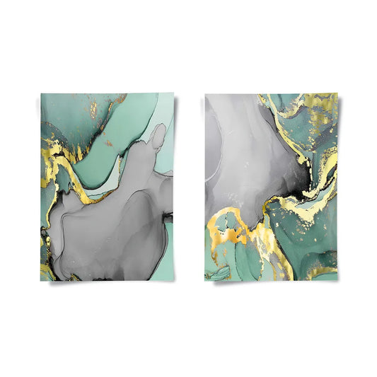 Gilded Sage Set of 2 - Poster