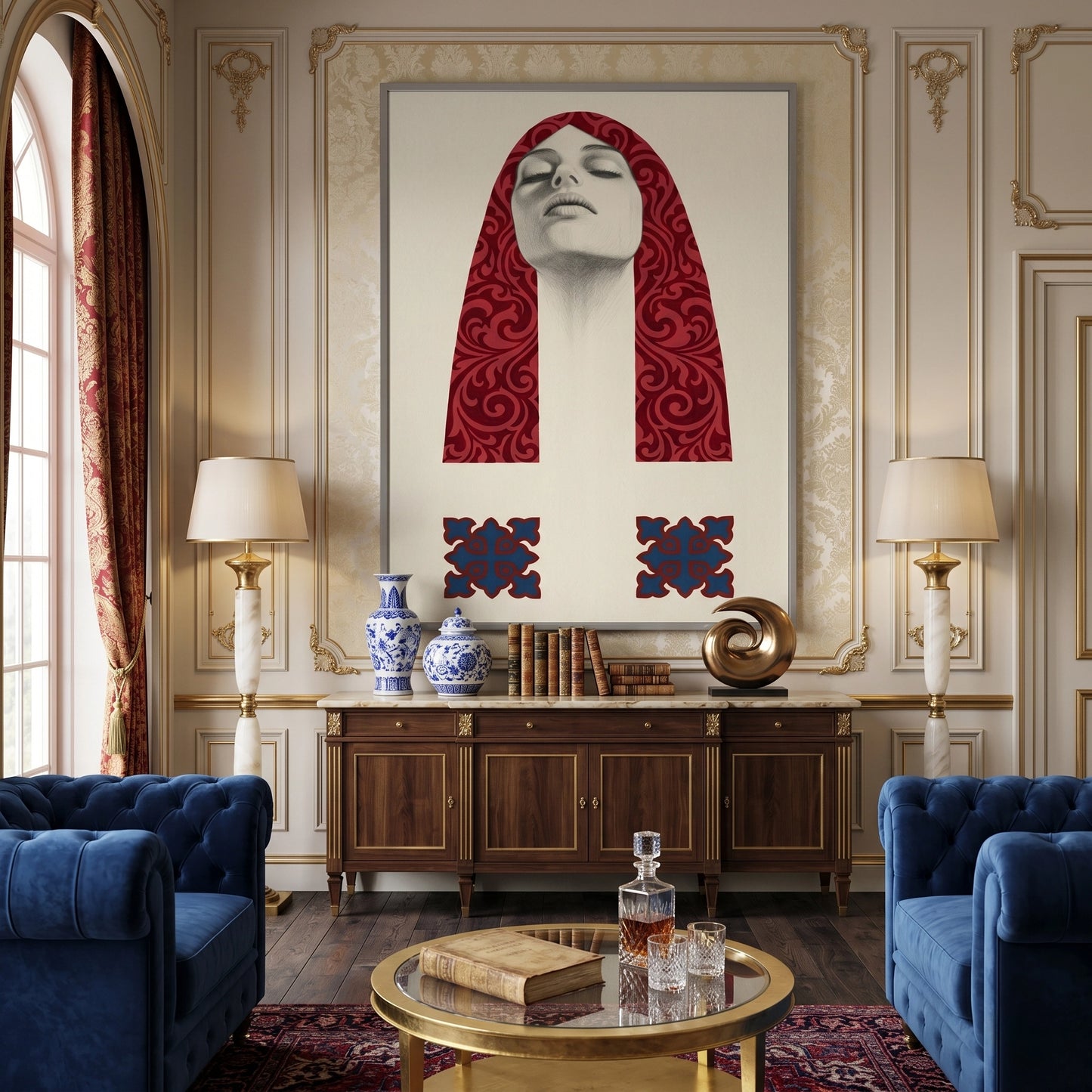 2Gilded Serenity - Fine Art
