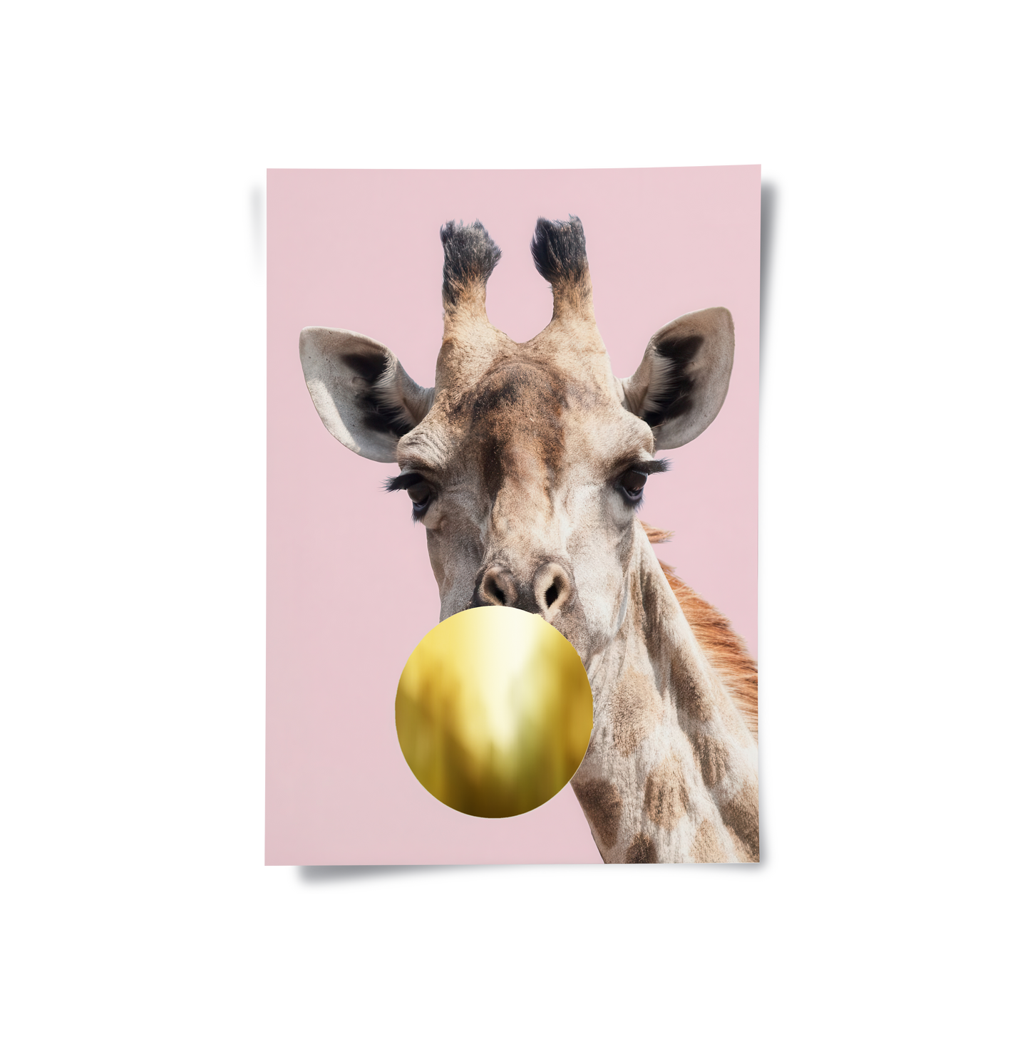 2Giraffe Bubble Gum - Poster