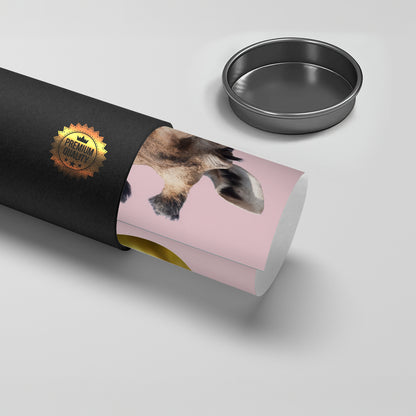 Giraffe Bubble Gum - Poster