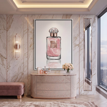 Glam Perfume Bottle - Canvas