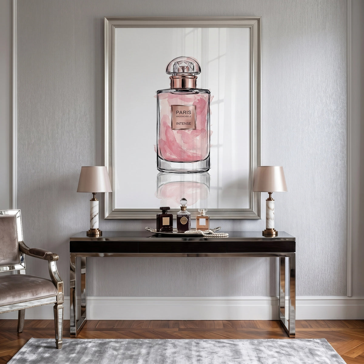 Glam Perfume Bottle - Canvas
