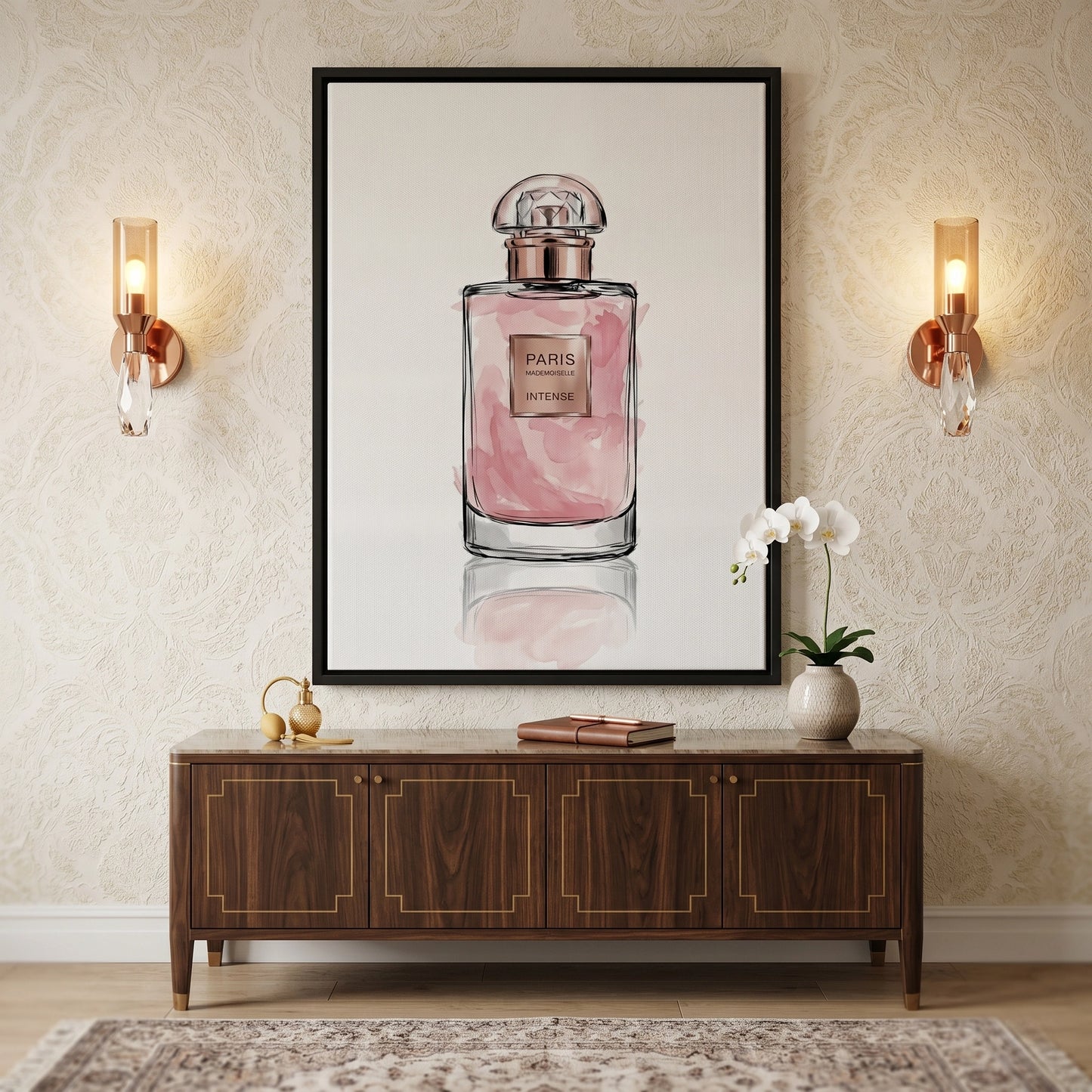 2Glam Perfume Bottle - Canvas