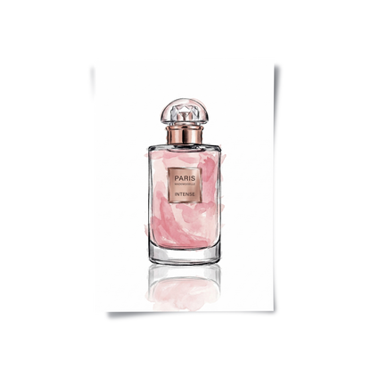 Glam Perfume Bottle - Poster