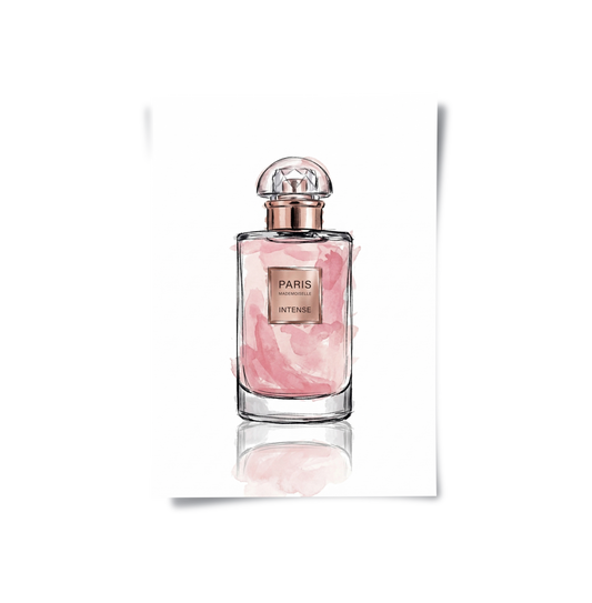 Glam Perfume Bottle - Poster