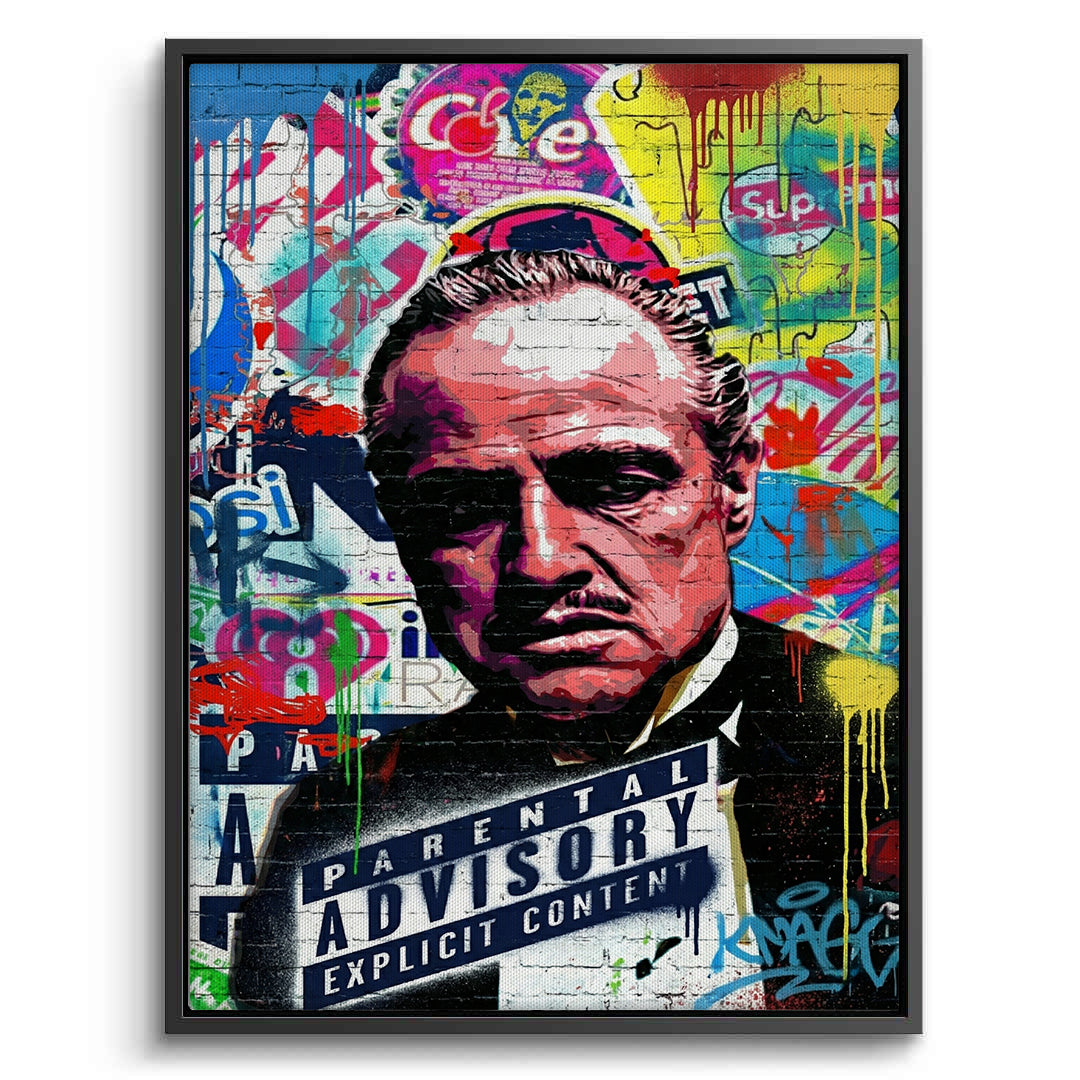 2Godfather Movie Poster - Canvas