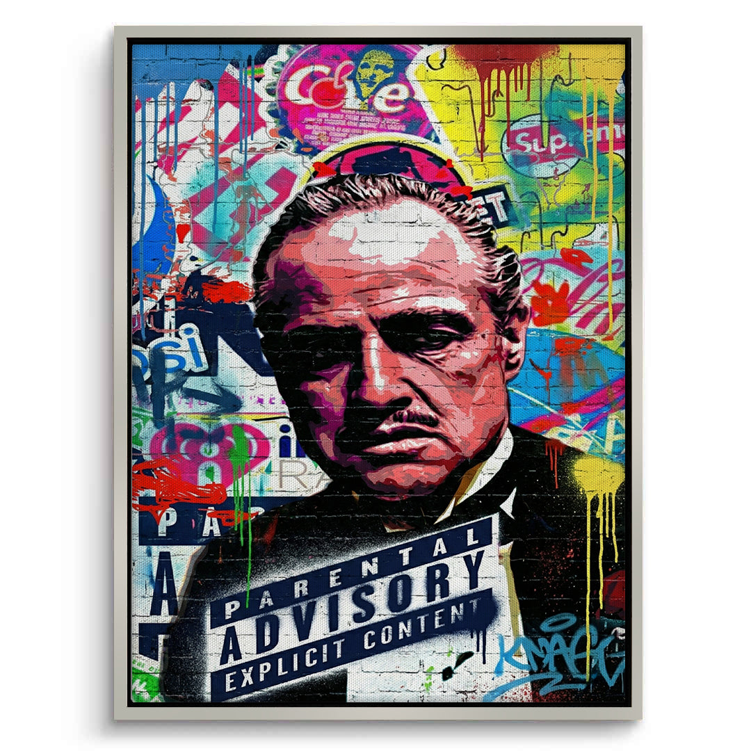 2Godfather Movie Poster - Canvas