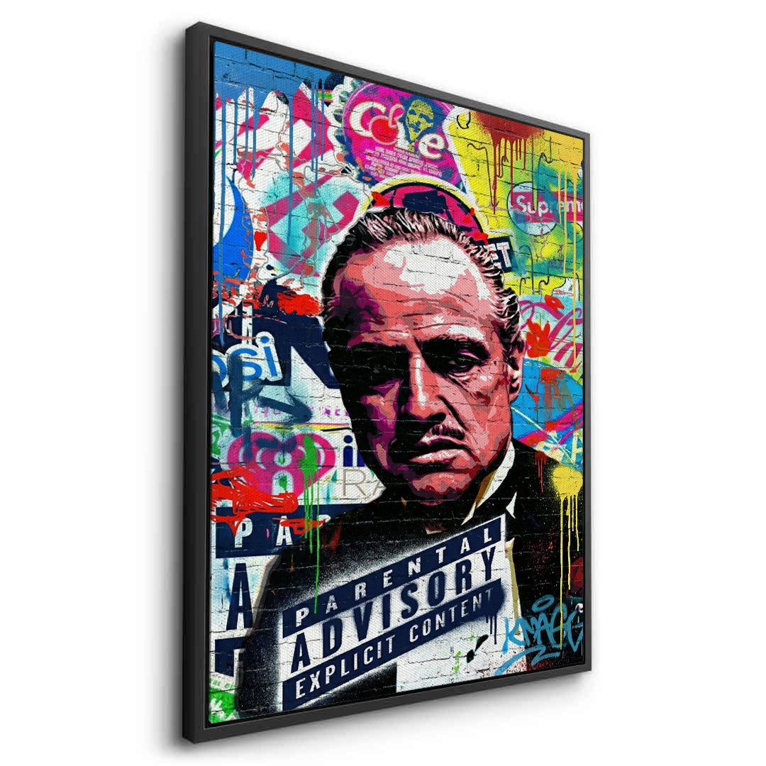 2Godfather Movie Poster - Canvas