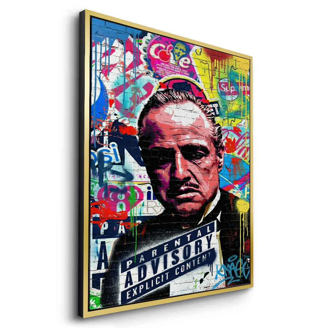 2Godfather Movie Poster - Canvas