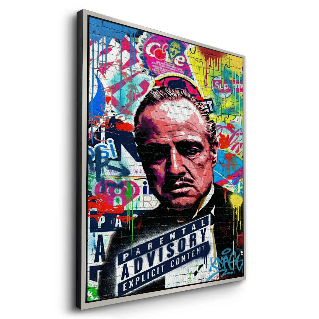 2Godfather Movie Poster - Canvas