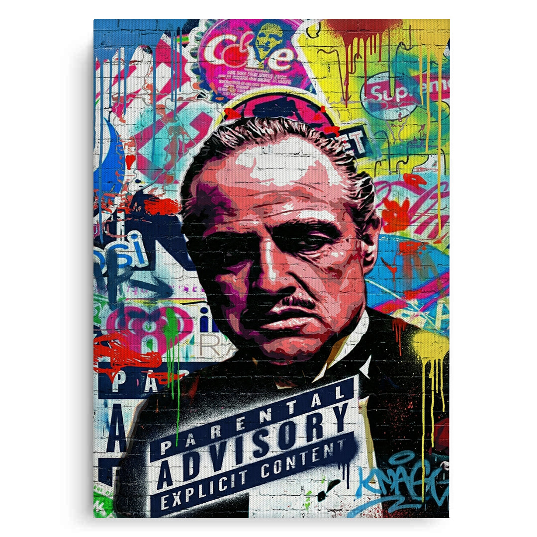 2Godfather Movie Poster - Canvas