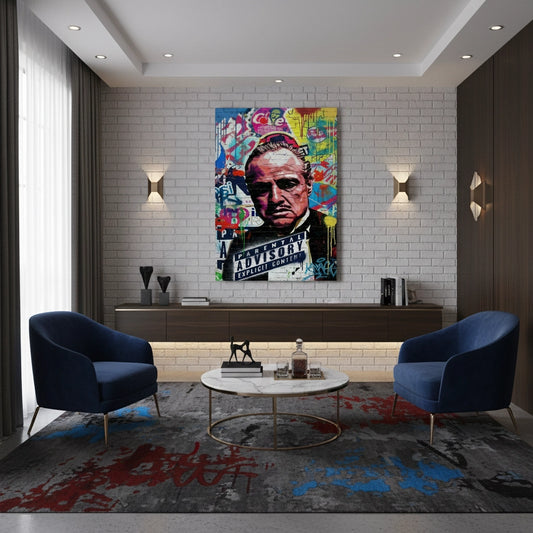 Godfather Movie Poster - Canvas
