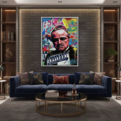 Godfather Movie Poster - Canvas