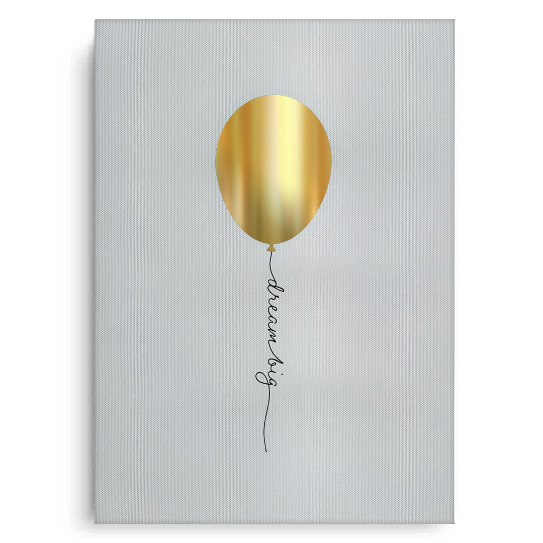 2Gold Balloon - Canvas