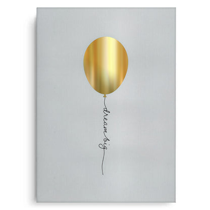 Gold Balloon - Canvas