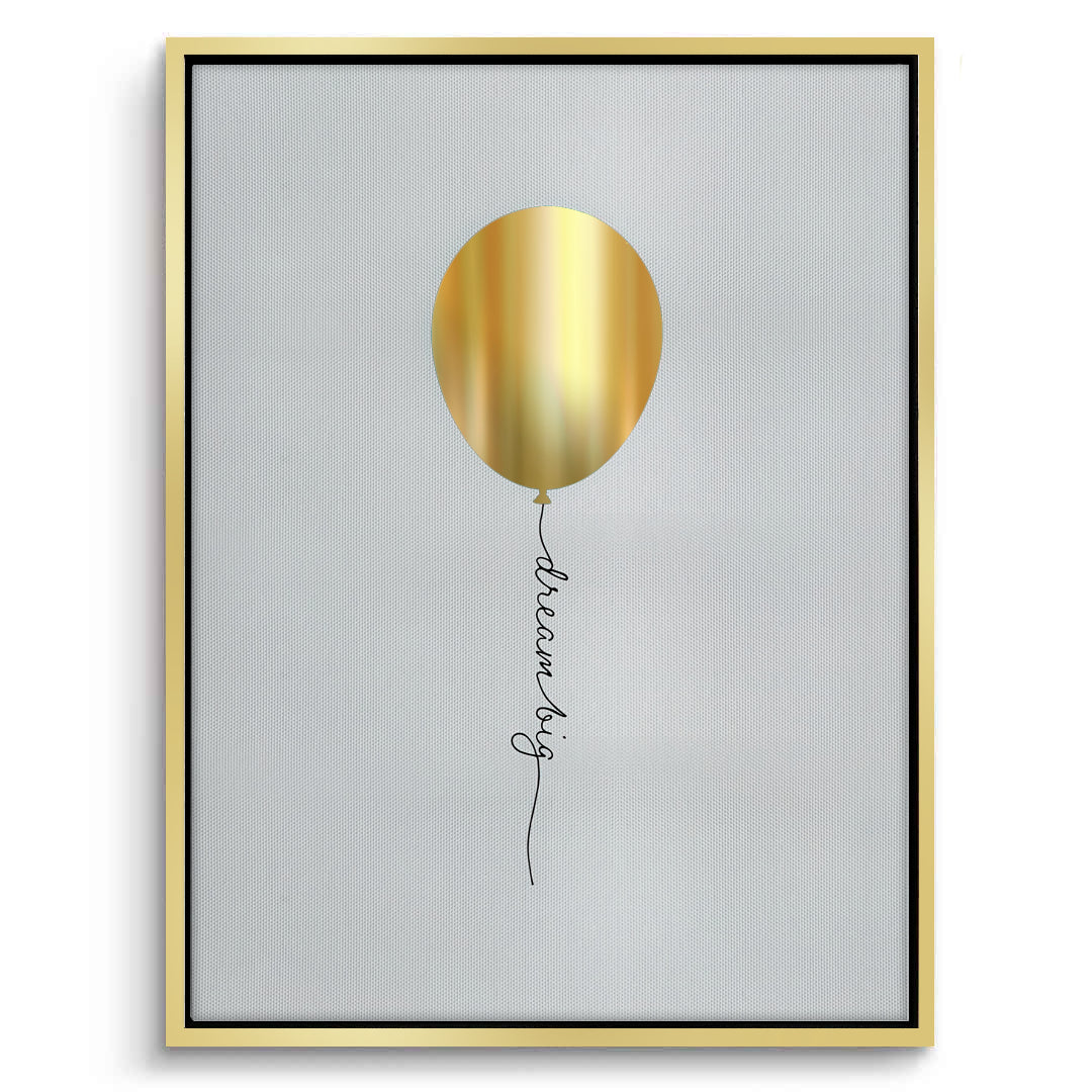 2Gold Balloon - Canvas