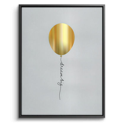 Gold Balloon - Canvas