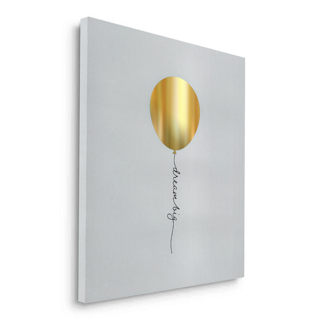 2Gold Balloon - Canvas