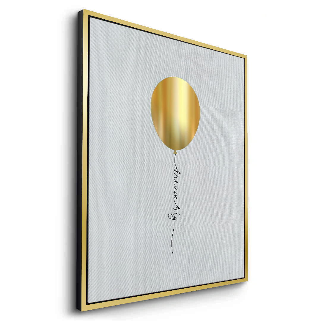 2Gold Balloon - Canvas