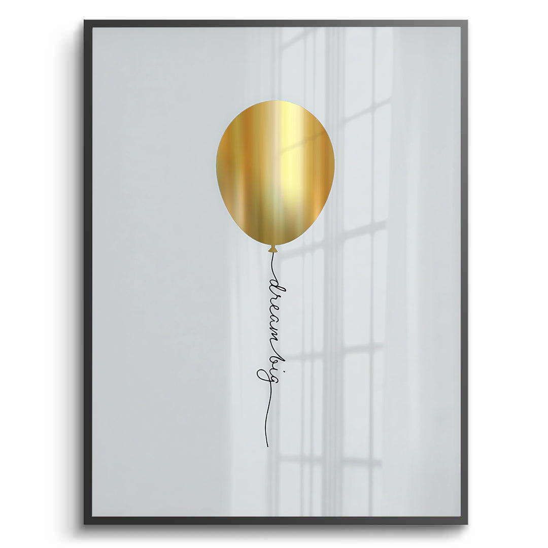 2Gold Balloon - Fine Art