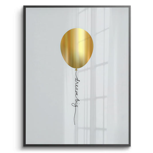 Gold Balloon - Fine Art