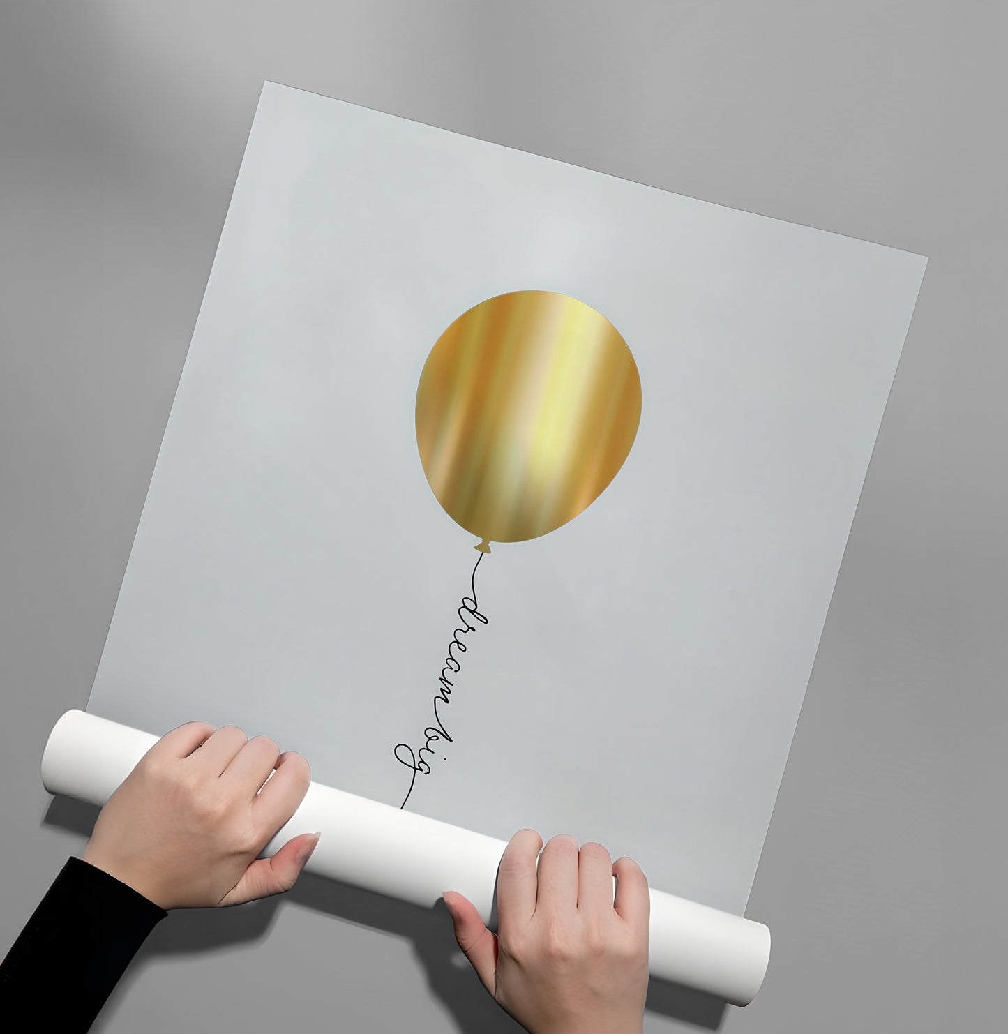 2Gold Balloon - Poster
