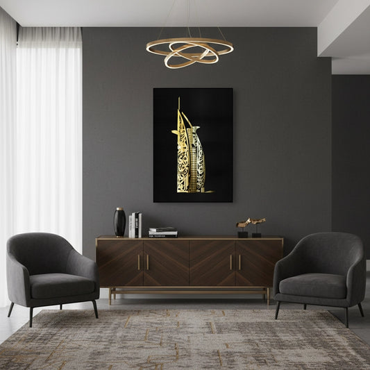 Gold Burj Al Arab - Canvas